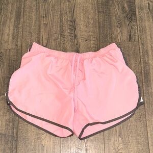 Champion Pink Athletic Shorts for Women S lined EUC